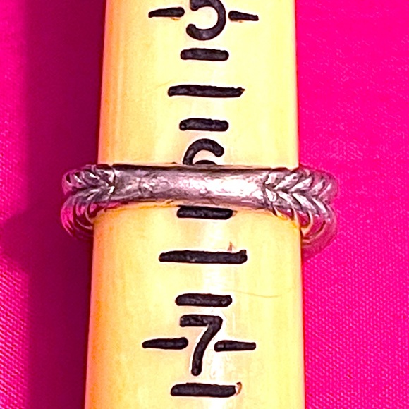 Judith Ripka Sterling Heart Ring sz 8! - Picture 5 of 9